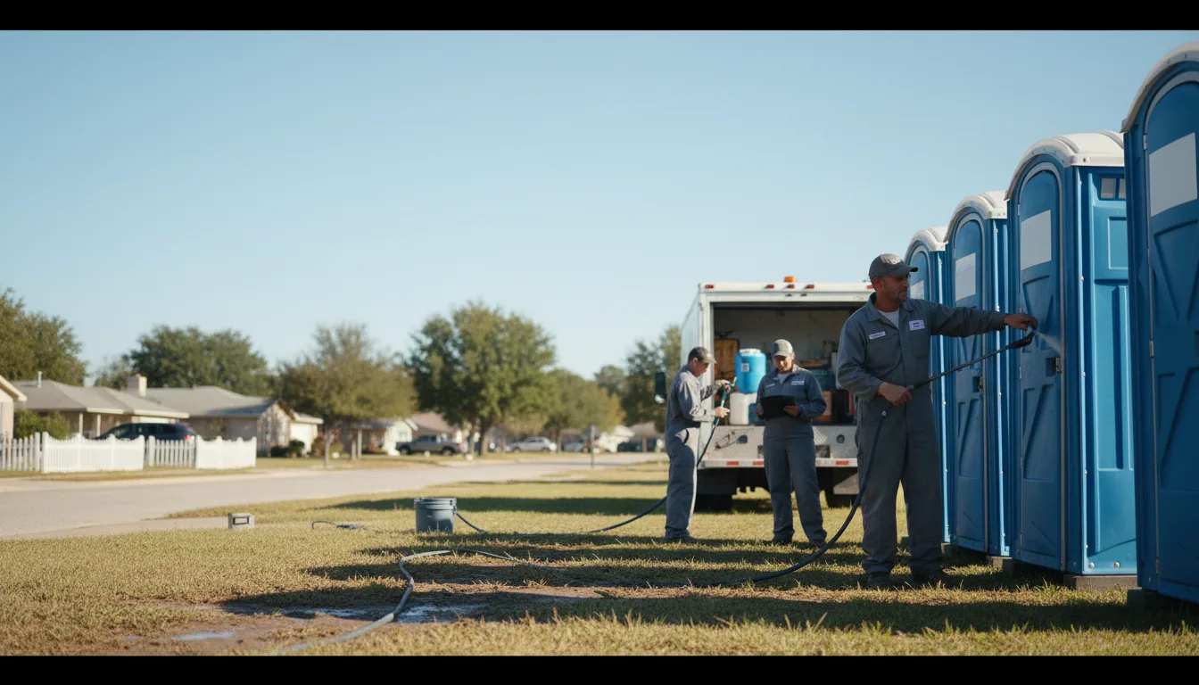 Long-Term Portable Toilet Rental in Creston, IA near me